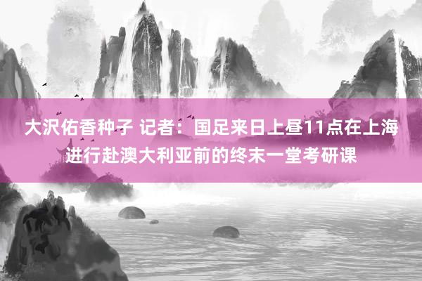 大沢佑香种子 记者：国足来日上昼11点在上海进行赴澳大利亚前的终末一堂考研课